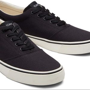 Mens Toms Alpargata Fenix Lace Up Sneaker Black Size 10